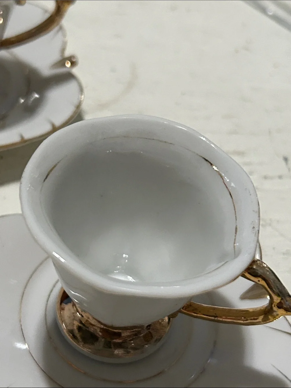 Vintage Demitasse Cup Set